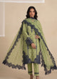 Embroided 3 pec dress
