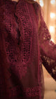 Royal Plum 3 Piece Embroidered Suit
